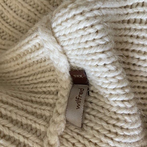 Aritzia Wilfred Alpaca Wool Blend Sweater-dress - Picture 3 of 6